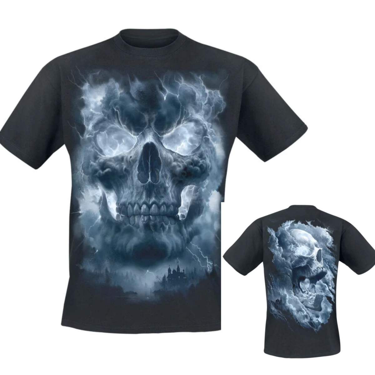 Gothic Streetwear Brand - Grave Skies Dark Gothic Spiral Brand