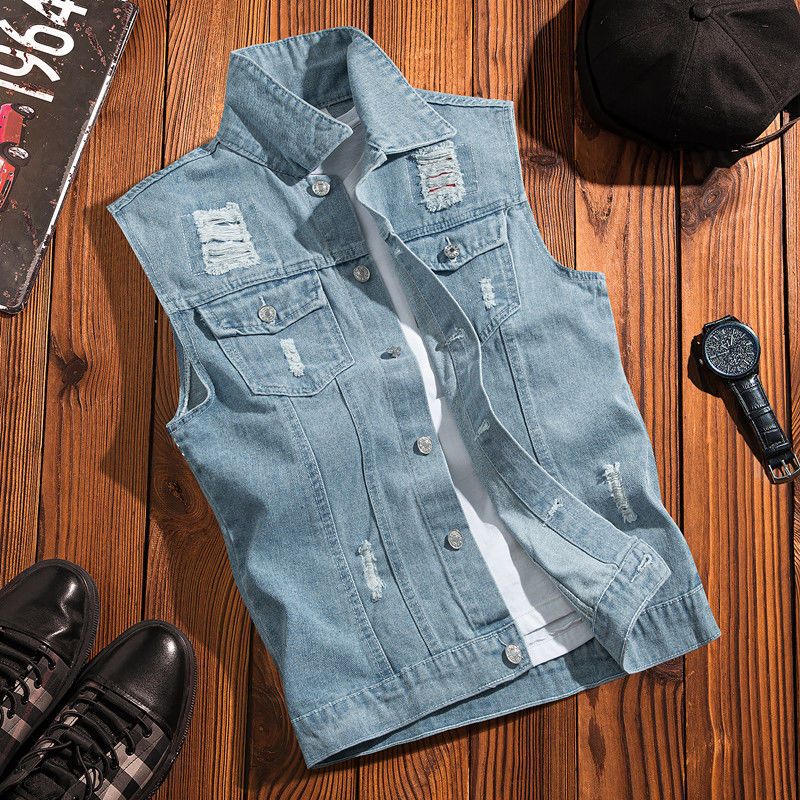 Streetwear Brand Hong Kong - Hong Kong Inspired Vintage Denim Vest