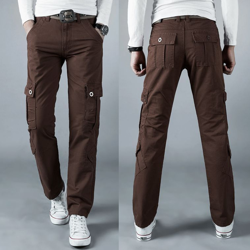 Corteiz Cargo Pant - Summer New Solid Color Casual Pockets