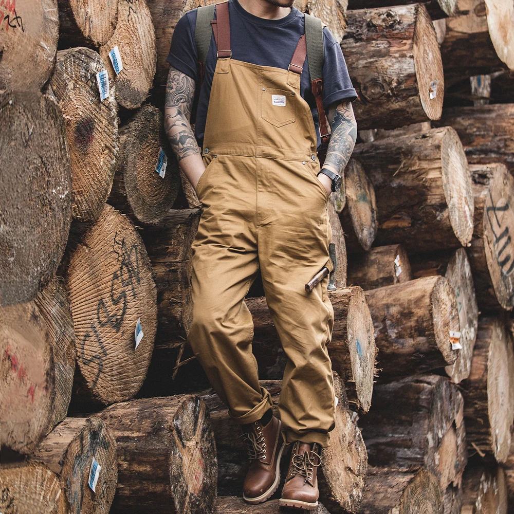Corteiz Cargo Pant - Vintage Men's Vintage Khaki Overalls Jumpsuit