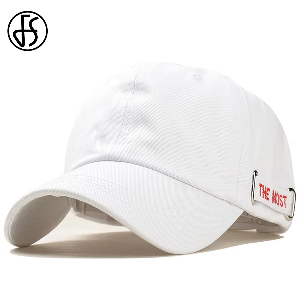 Streetwear Brand Designs - FS Black White Cotton Streetwear Baseball