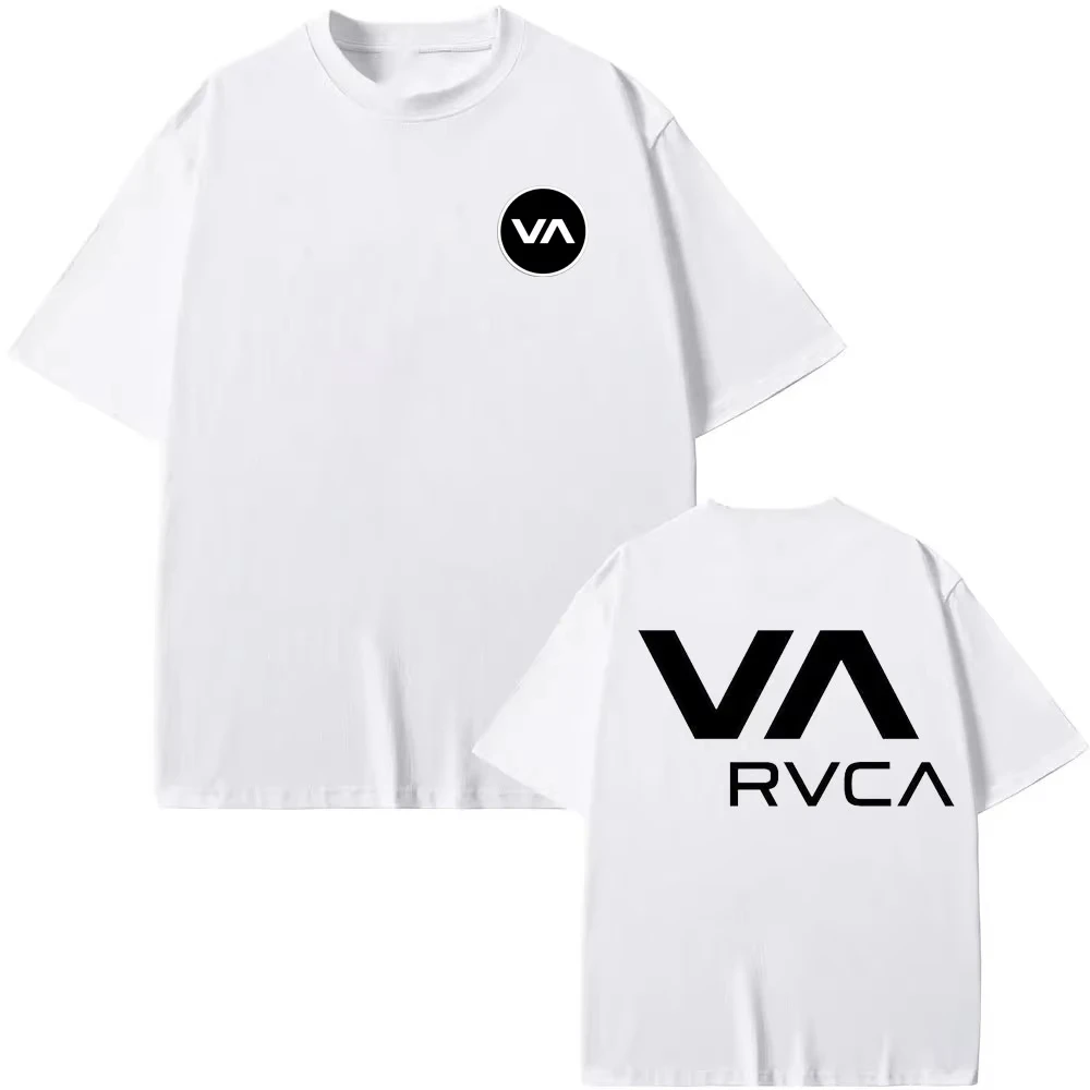 Streetwear Brand Fashion - RVCA T Shirt Black Tee Summer