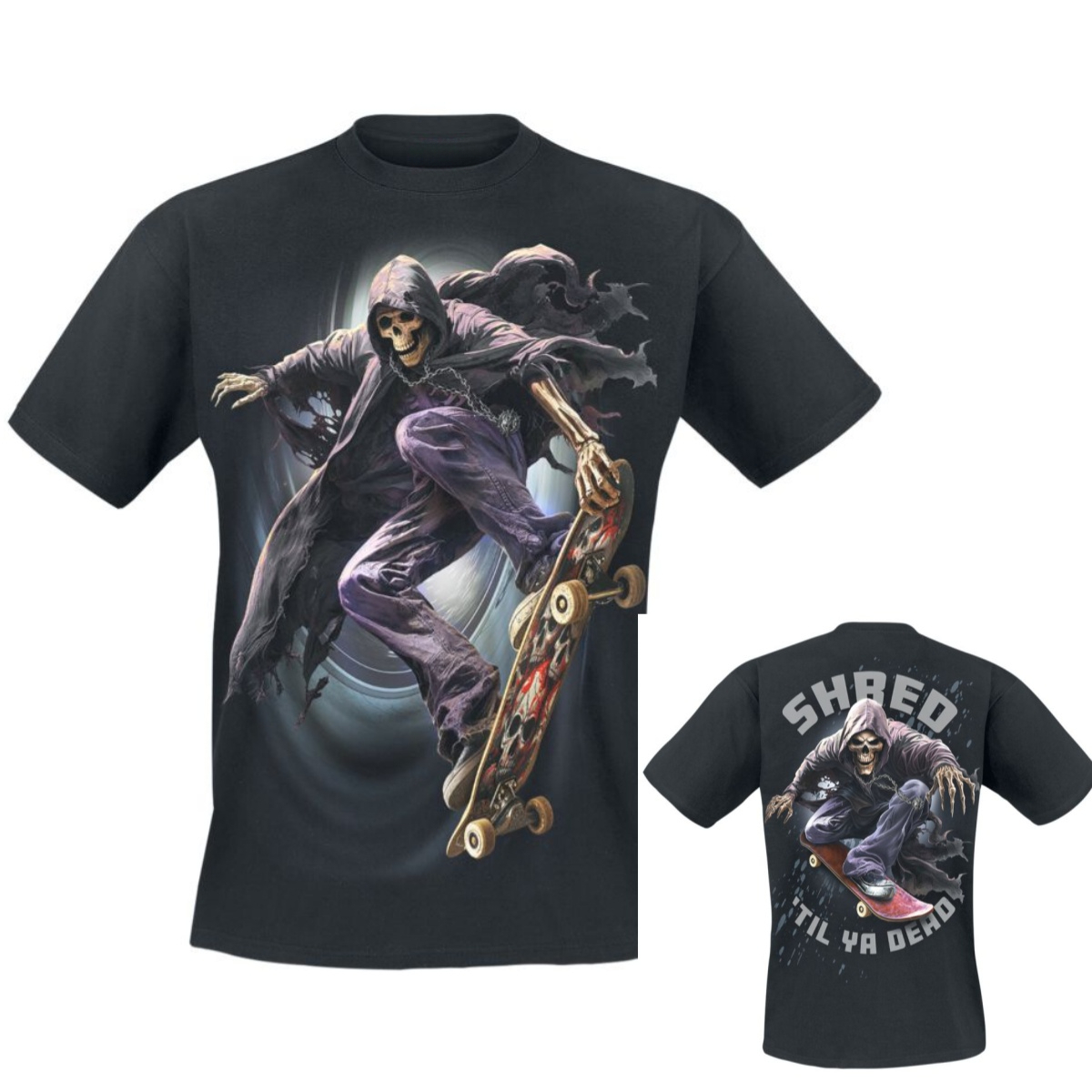 Gothic Streetwear Brand - Soul Boarder Dark Gothic Spiral Brand