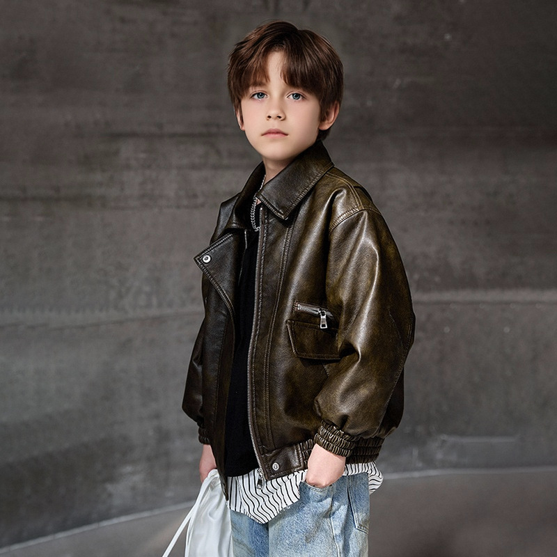 Boys Dark Green Waterproof Win - Streetwear Brand Designs recension och pris