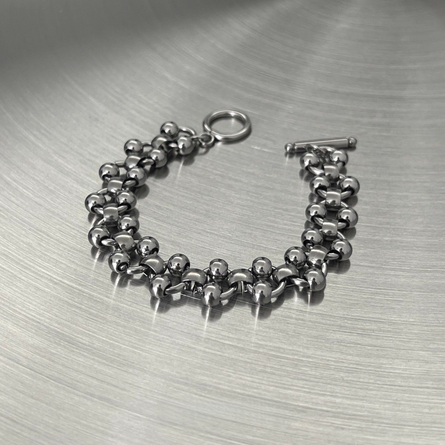 Heavy Punk Hollow Steel Bead B - Streetwear Brand Niche recension och pris