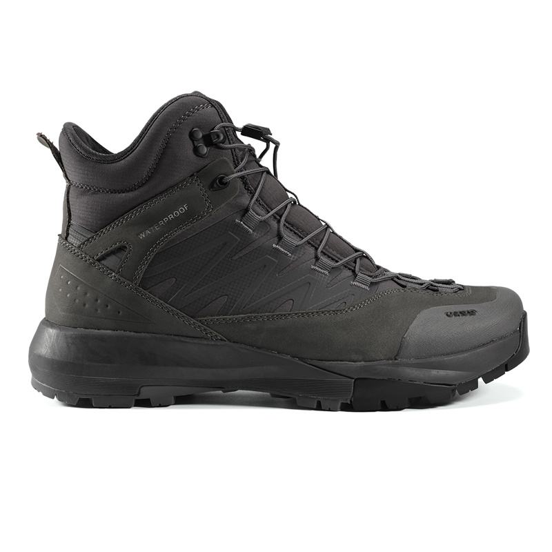 High Top Hiking Leather Shoes  - Streetwear Brand Designs recension och pris