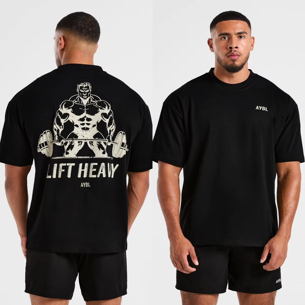 Retro GYM Classic Logo Strengt - Streetwear Gym Brand recension och pris