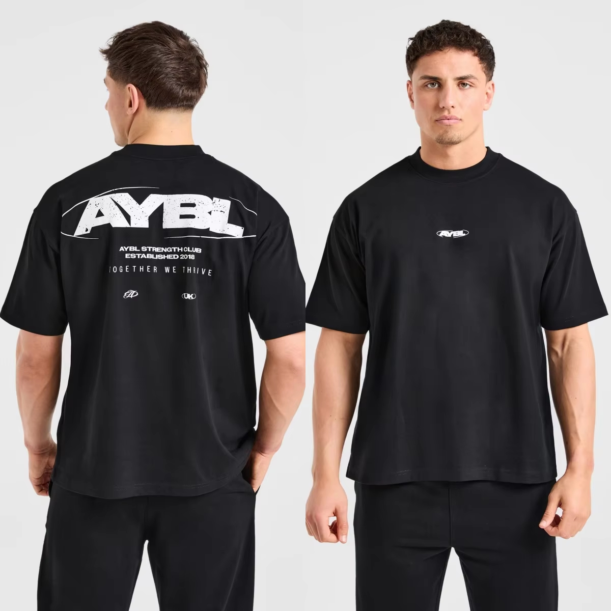 Retro GYM Classic Logo Strengt - Streetwear Gym Brand recension och pris