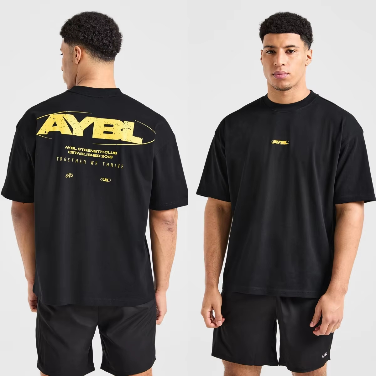 Retro GYM Classic Logo Strengt - Streetwear Gym Brand recension och pris