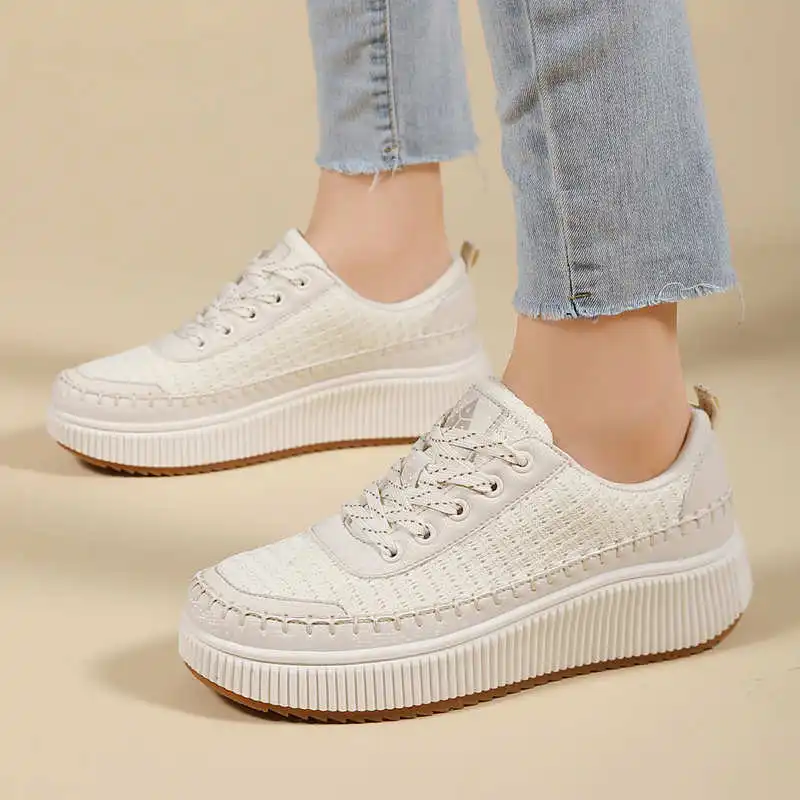 Brown Shoes Woman Flats Autumn - Streetwear Brand Store recension och pris