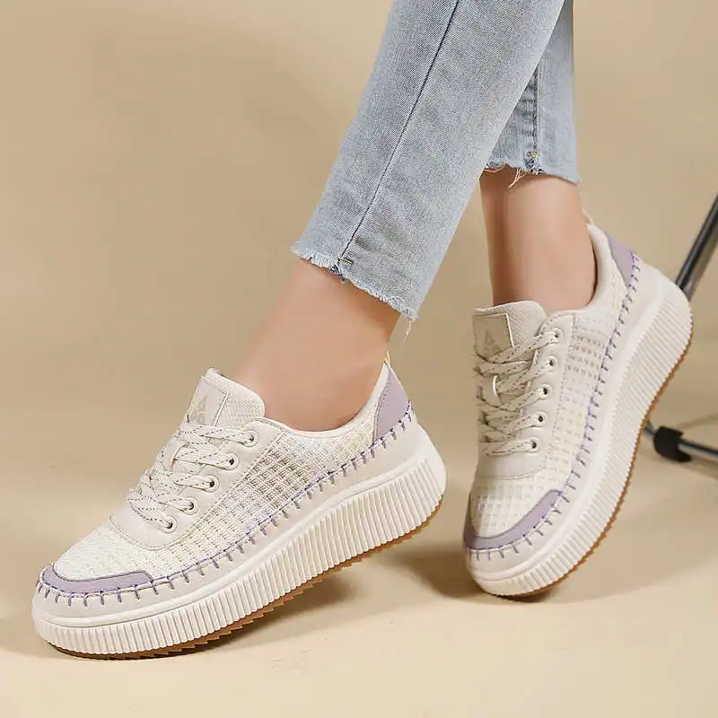 Brown Shoes Woman Flats Autumn - Streetwear Brand Store recension och pris
