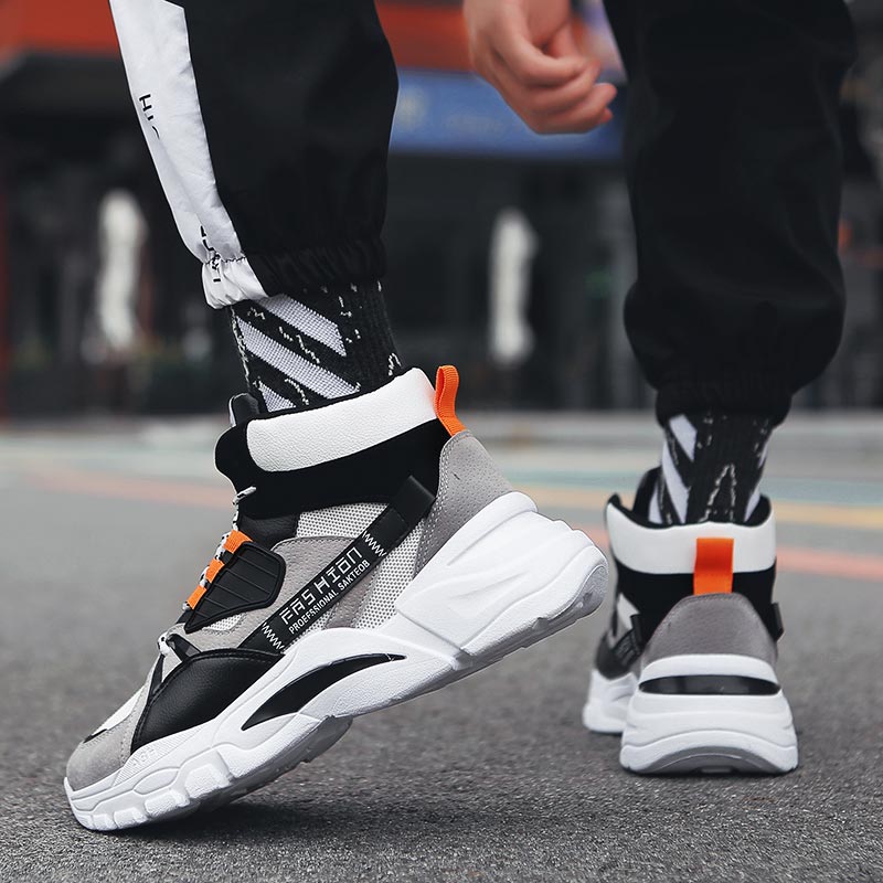 Hightop Summer Men's Sport Sho - Streetwear Outfit Brand recension och pris