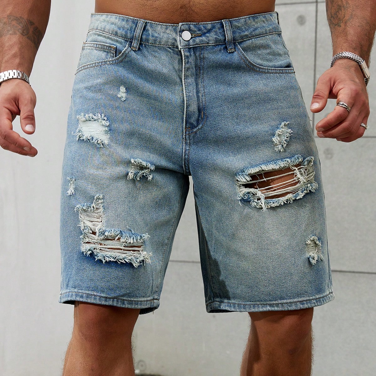 New Fashion Mens Ripped Short  - Streetwear Brand Fashion recension och pris